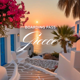 Greece Boarding Pass